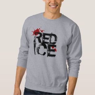 Sweatshirt de glace rouge (hockey)