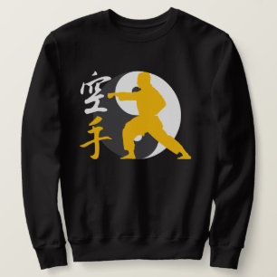 Sweatshirt de guerrier de karaté