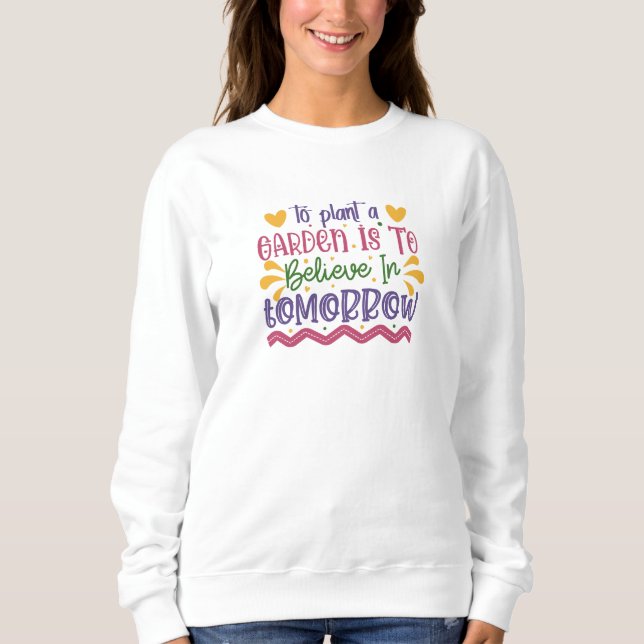 Sweatshirt de jardin (Devant)