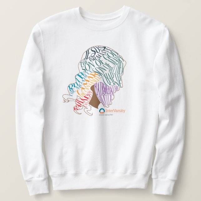 Sweatshirt de Jésus mixte (Design devant)