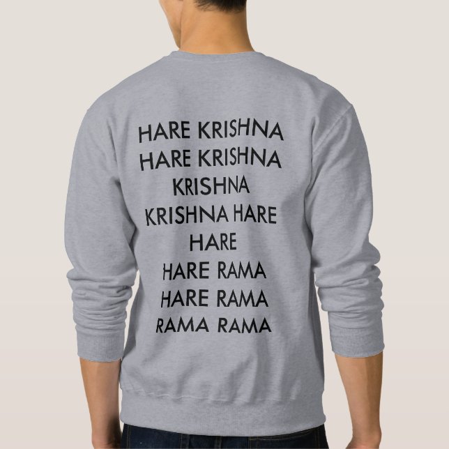 Sweatshirt de Krishna de lièvres (Dos)