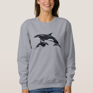 Sweatshirt de la baleine tueuse