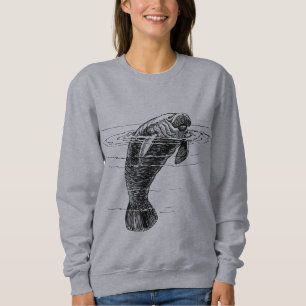Sweatshirt de la femme Manatee