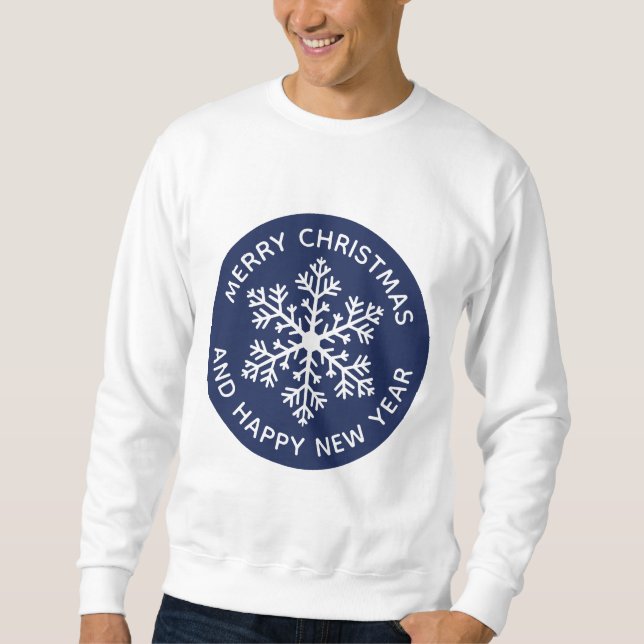 Sweatshirt de la fête des fêtes de neige de la Mar (Devant)