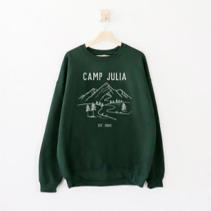 Sweatshirt de la fête nuptiale du Camp Bachelorett