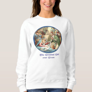 Sweatshirt de la scène de la nativité