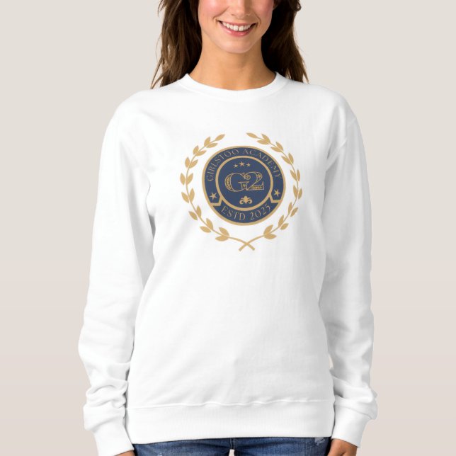 Sweatshirt de l'Académie GirlsToo (Devant)