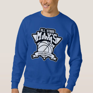 Sweatshirt de logo Max's All Stars (bleu)