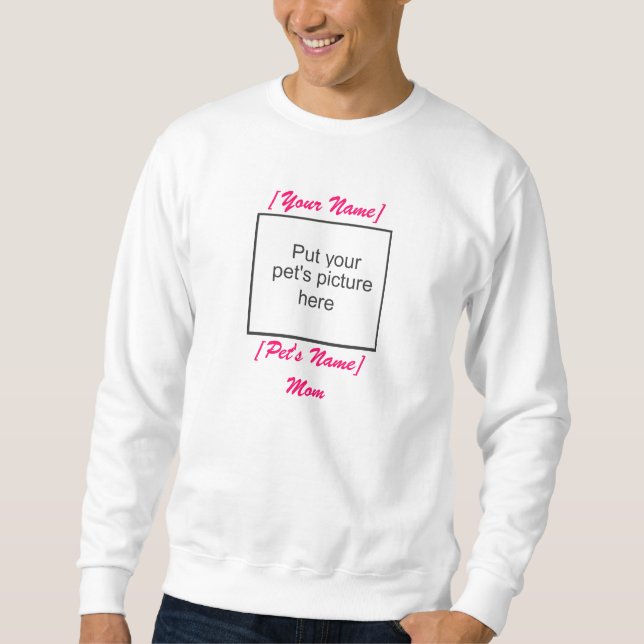 Sweatshirt de maman d'animal familier (Devant)
