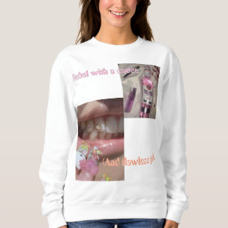 sweatshirt de marque girl power (thème pinterest)