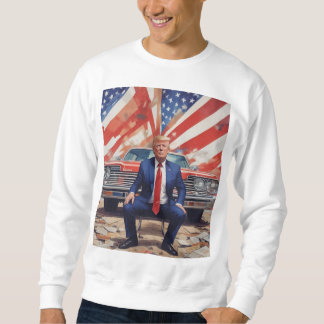 Sweatshirt de Mens Donald Trump
