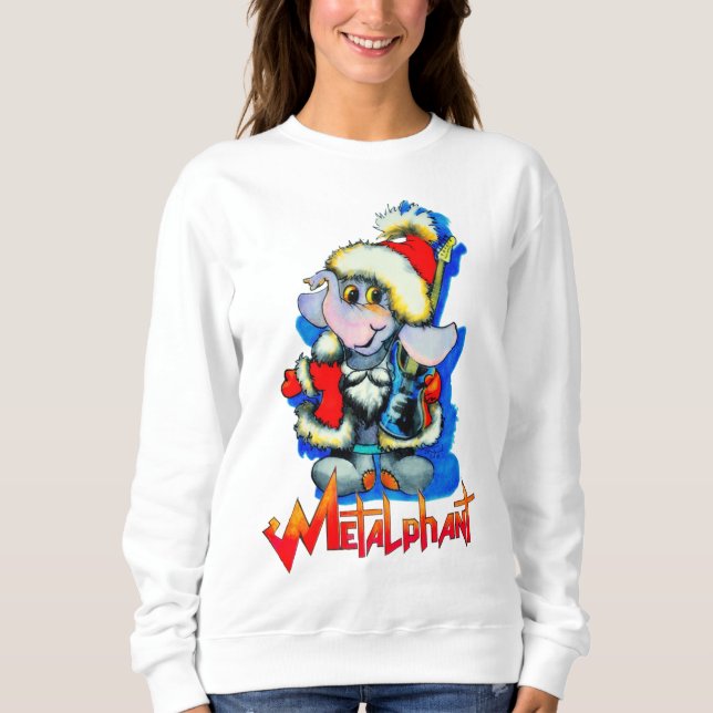 Sweatshirt de Metalphant Winter Holiday (Devant)