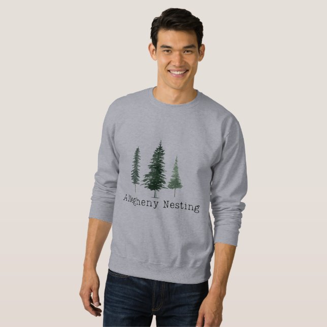 Sweatshirt de nidification de l'Allegheny (Devant entier)