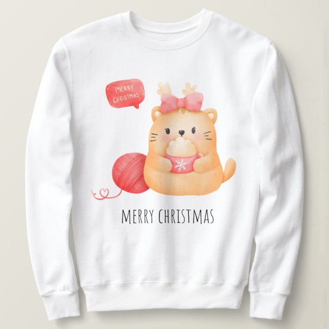 Sweatshirt de Noël (Design devant)