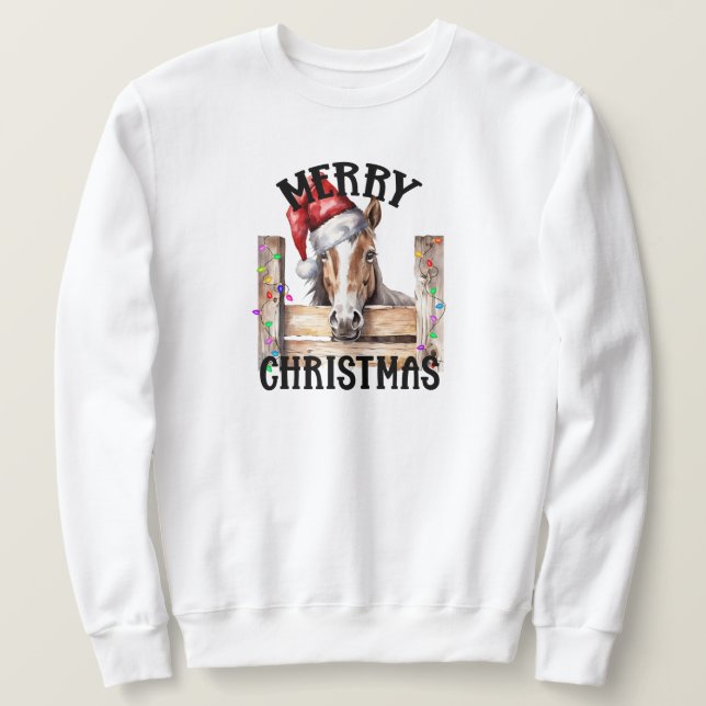 Sweatshirt de Noël (Design devant)