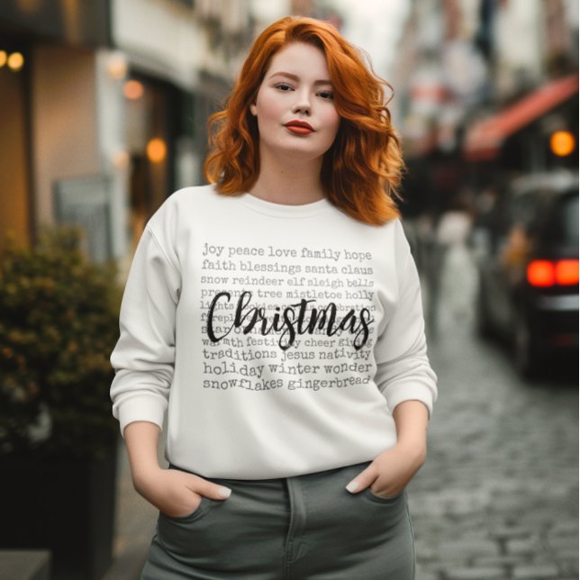 Sweatshirt de Noël cosy, cadeaux de Noël pour elle (cozy Christmas shirt, Christmas outfit, Christmas gifts, women christmas sweatshirt, Gift for her)