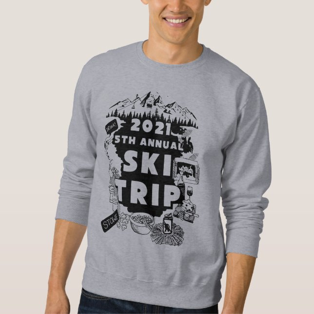 Sweatshirt de piste masculin 2021 (Devant)