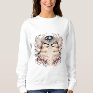 Sweatshirt de poulets d'hiver