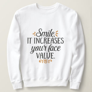 Sweatshirt de sourire