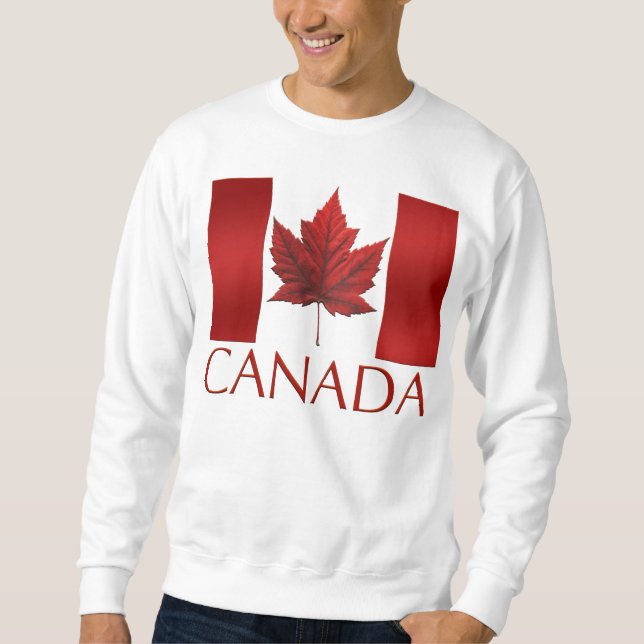 Sweatshirt de souvenir de drapeau du Canada de (Devant)