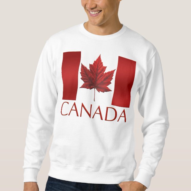 Sweatshirt de souvenir de drapeau du Canada de (Devant)