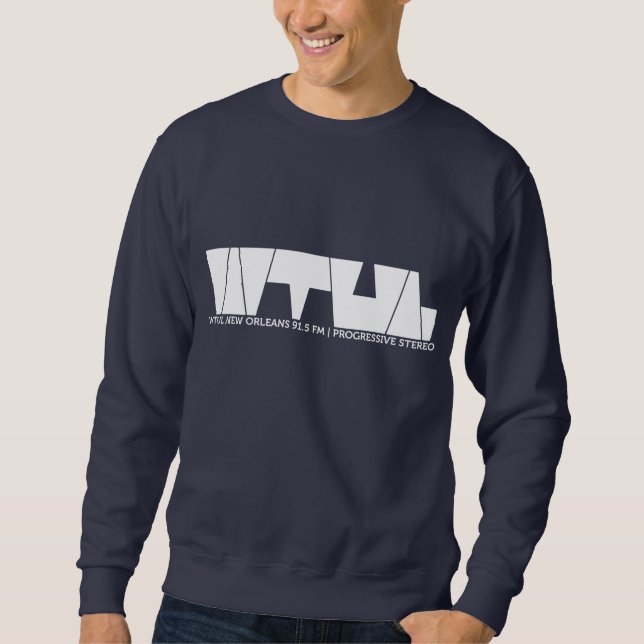 Sweatshirt de station de radio de WTUL (Devant)