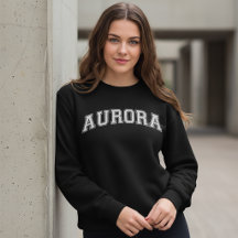 Sweatshirt de style universitaire AURORA Amérique