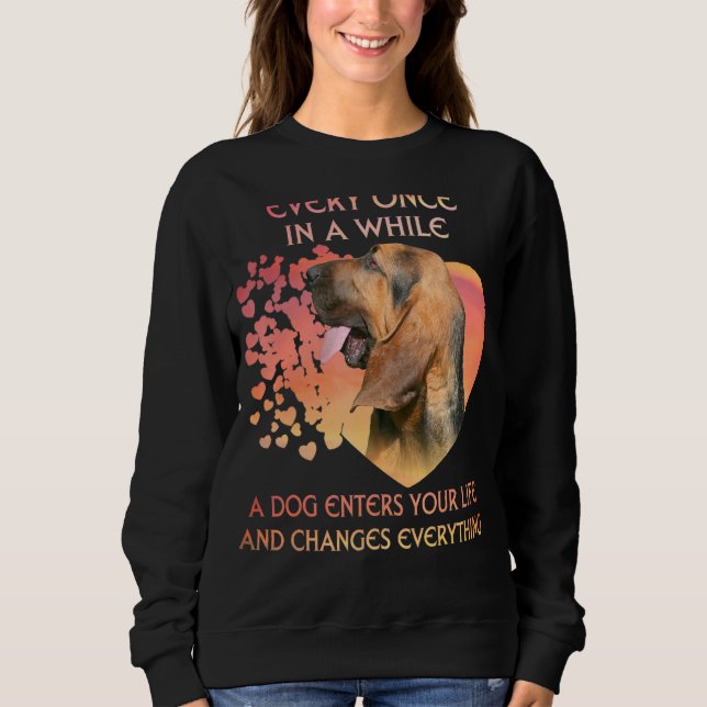 Sweatshirt De Temps En Temps, Un Sang Entre Dans La Vie (Devant)