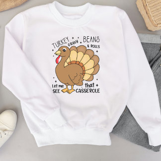 Sweatshirt de Thanksgiving - Turquie Gravy Beans