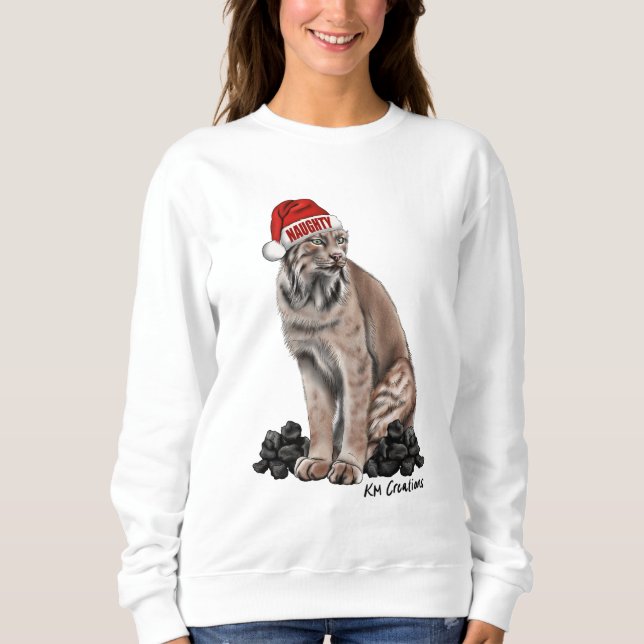 Sweatshirt de vacances Lynx (Devant)