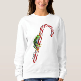 Sweatshirt de vacances pour les grenouilles arboré