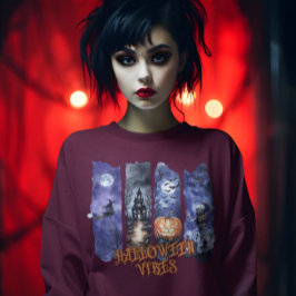 Sweatshirt de vibes d'Halloween