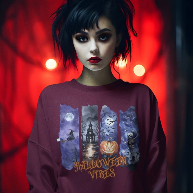 Sweatshirt de vibes d'Halloween (Créateur téléchargé)