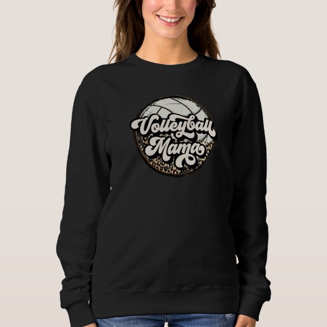 Sweatshirt de volleyball MAMA (Devant)