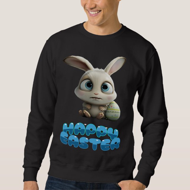 Sweatshirt dear sweet happy Easter bunny (Devant)