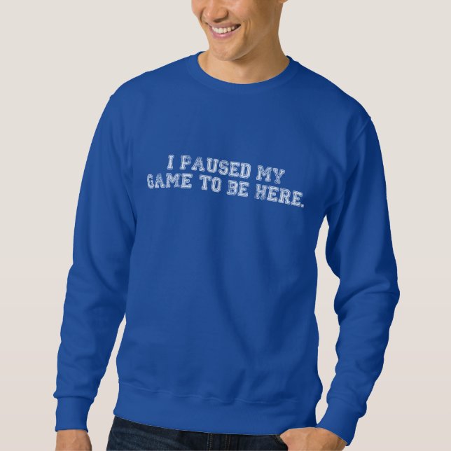 Sweatshirt Déclaration humoristique pour les fans et les amat (Devant)