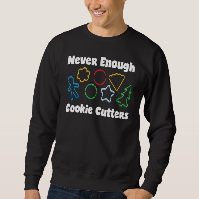 Sweatshirt Décoration de biscuits avec découpeurs de biscuits (Devant)