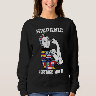 Sweatshirt Décoration du Mois du Patrimoine Hispanique Portug