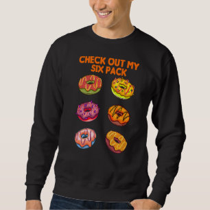 Sweatshirt Découvrez Ma Salle De Sport À Six Paquets Donut
