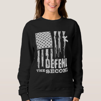 Sweatshirt Defend The 2nd Amendment Pro Gun Apparel