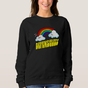 Sweatshirt Défense Sans Charme Sarcastique Rétro Vintage 80's