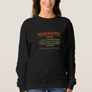 Sweatshirt Définition de comptable  Humour de comptabilité