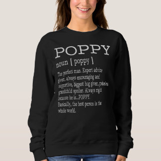 Sweatshirt Définition Poppy Dictionnaire Poppy Pour Hommes Gr