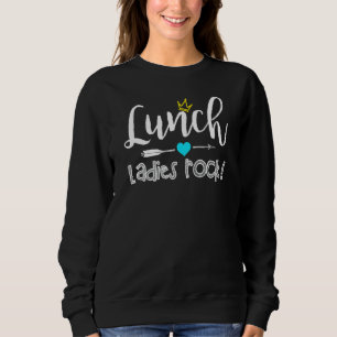 Sweatshirt Déjeuner Dames Rock Déjeuner Lady Squad Retour À L