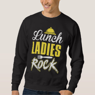 Sweatshirt Déjeuner Dames Rock Déjeuner Lady Squad Retour À S