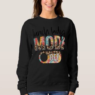 Sweatshirt Déjeuner Lady Mode Off Leopard & Tie Dye Déjeuner