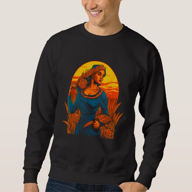Sweatshirt Demeter Greek Mythology (Devant)