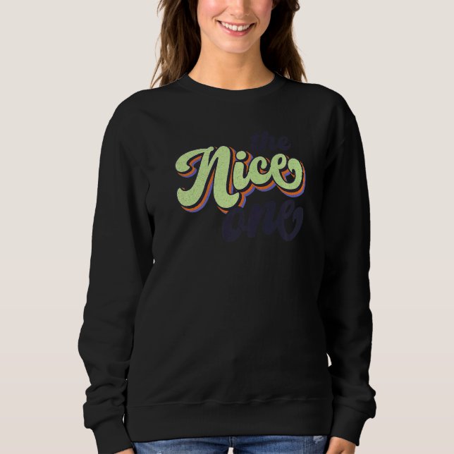 Sweatshirt Demoiselle d'honneur rétro enterrement de vie de j (Devant)