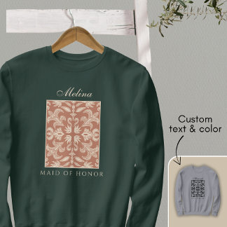 Sweatshirt Demoiselle d'honneur Stylée et Unique Enterrement 