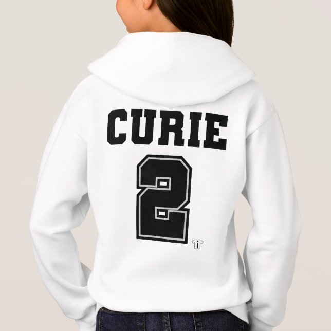 Sweatshirt d'enfants de Marie Curie (Dos)